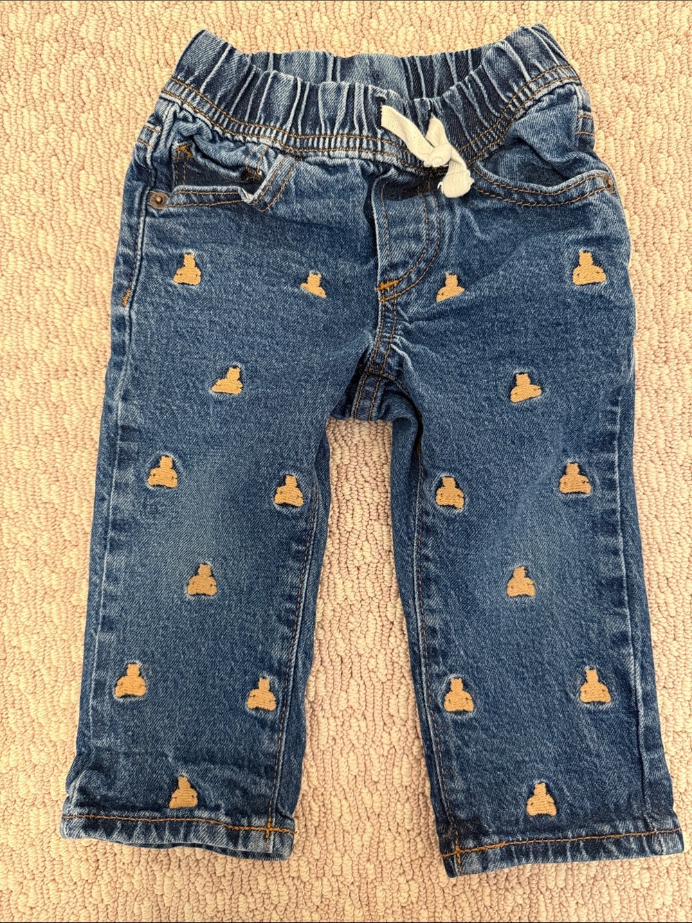 Baby Gap Teddy Bear Jeans 12-18 months